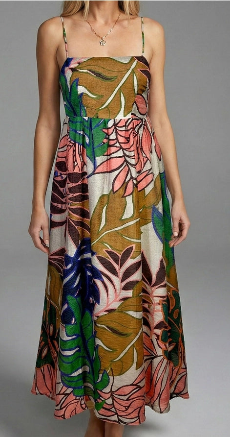 Wild Bloom Maxi Dress