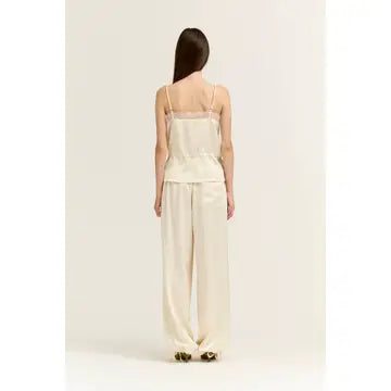 Satin Wide Leg Balloon Pants