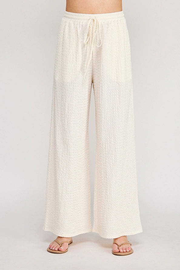 Textured Knit Cream Set