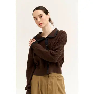Scallop Edge Cardigan