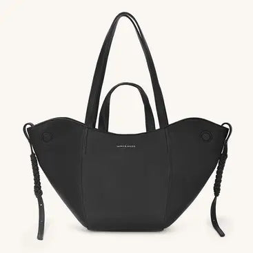 Black Wing Tote Handbag