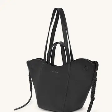 Black Wing Tote Handbag