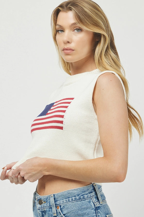 USA Sweater Tank