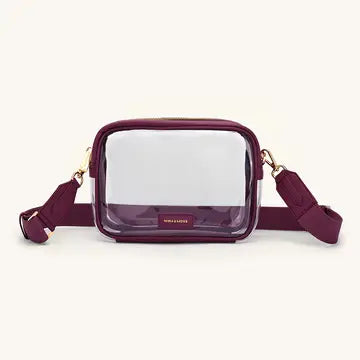 Plum Clear Bag
