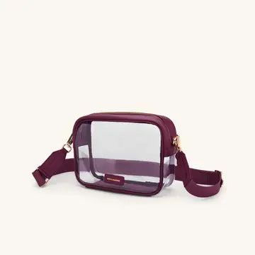 Plum Clear Bag