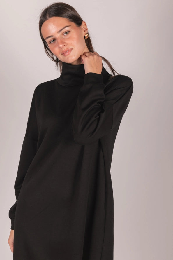 Butter Modal Mock Neck Mini Dress