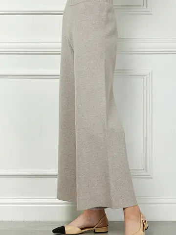 Mocha Set - Boxy Top W/ Cropped Wide Pants