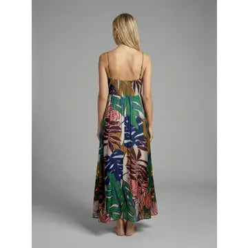 Wild Bloom Maxi Dress