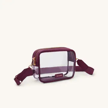 Plum Clear Bag
