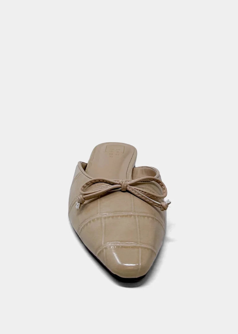 Croco Mule Shoes