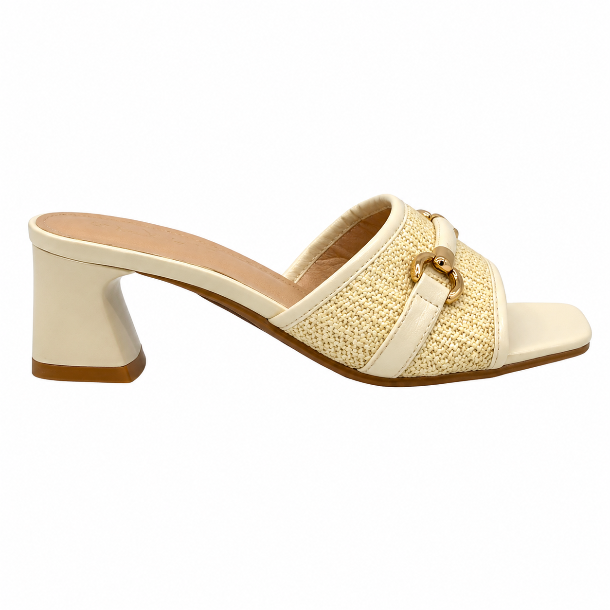 Lexi Woven Raffia Heel