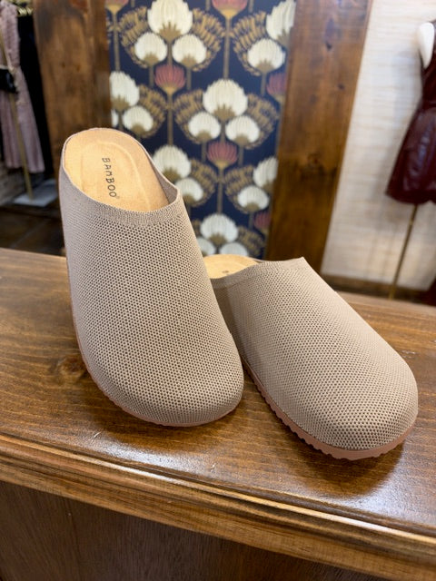 Oat Knit Clog Mule