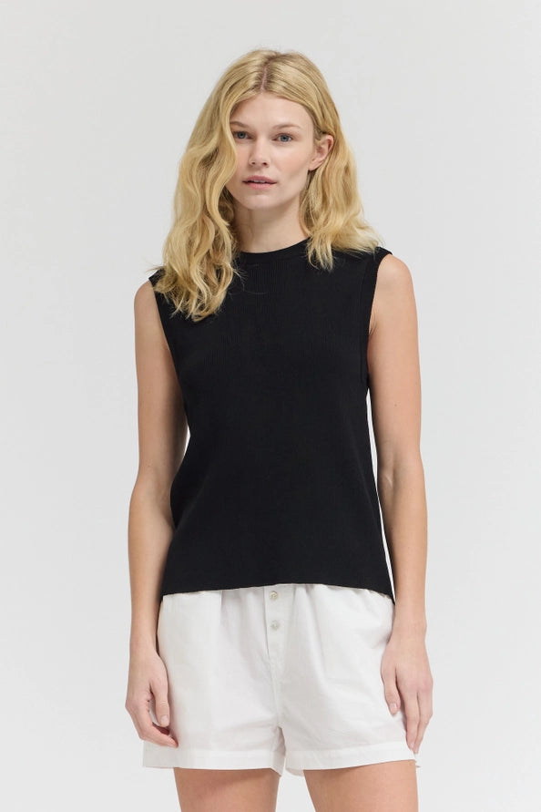 Black Sweater Tank