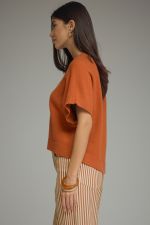 Dolman Sleeve Knit Sweater