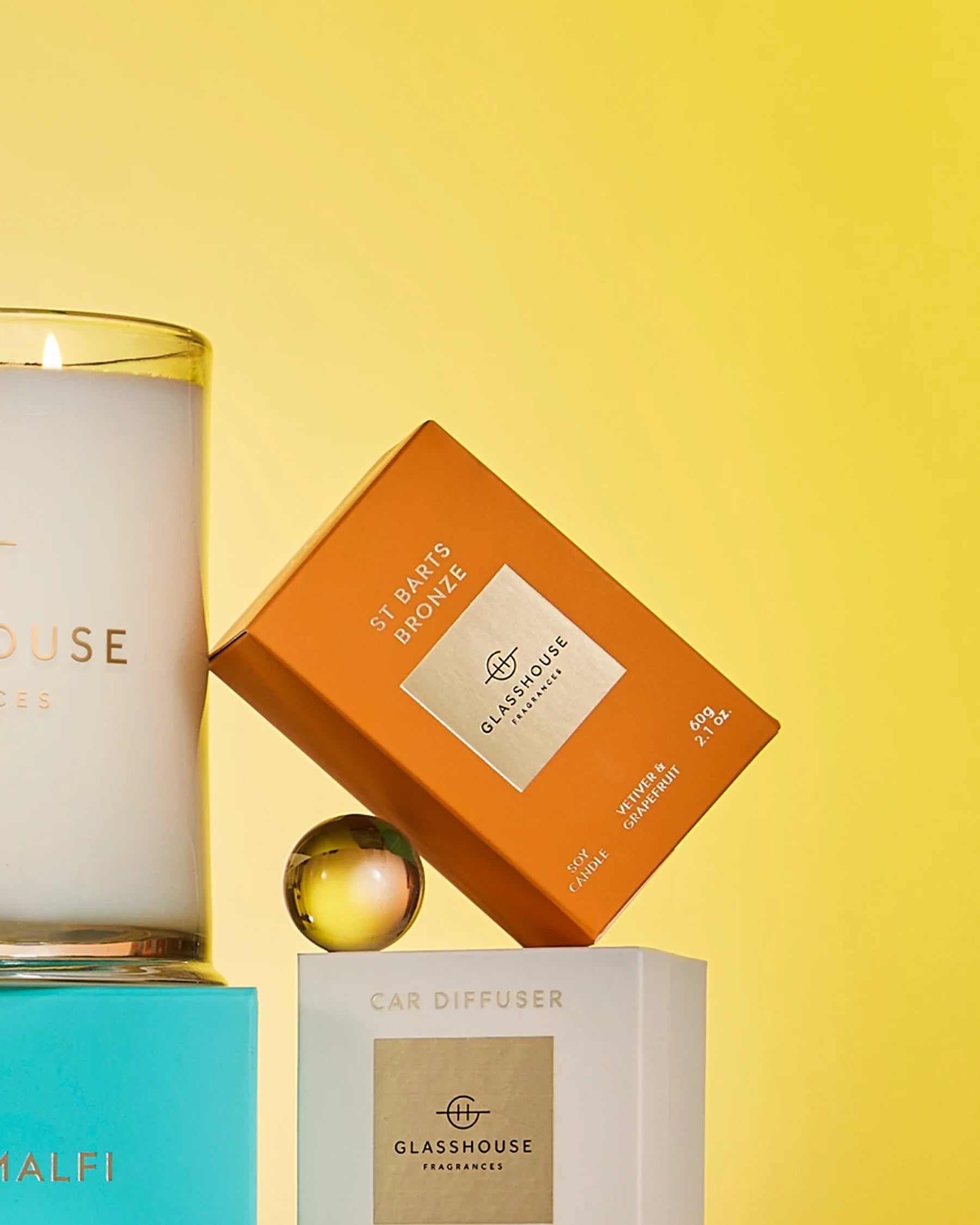 13.4 oz. Glasshouse Candle