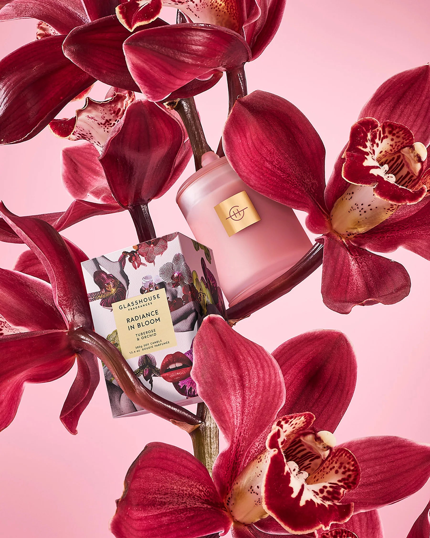 Limited Edition Glasshouse 13.4oz Radiance in Bloom Candle